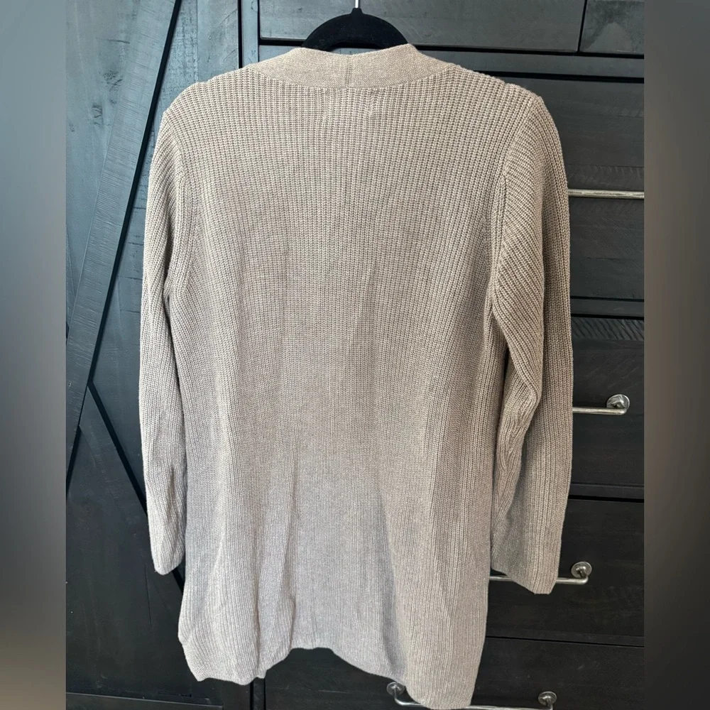 Old Navy Women's Brown Open Front Cardigan - Picture 3 of 5